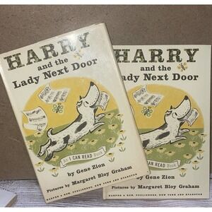 Vintage 1960 1st Edition Harry and the Lady Next Door WITH Dust Jacket Hardback